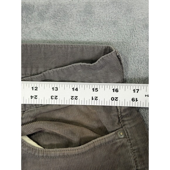 J Crew 770 Pants Mens 32x32 Gray Corduroy Straight Slim Stretch Chino Casual - Picture 3 of 11